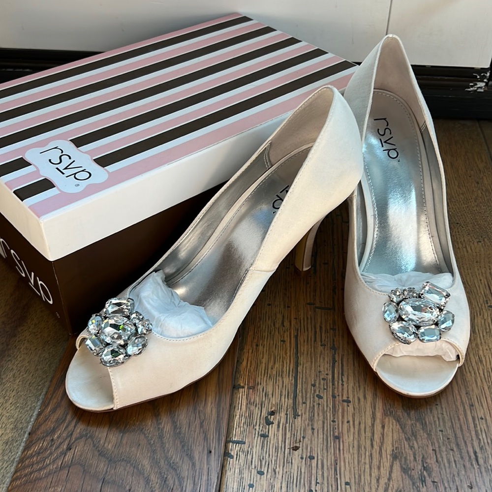 Rsvp Satin Heels